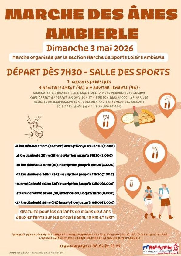 Flyer affiche marche des anes 2026-1-1